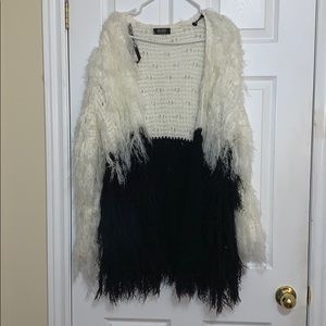 Girls on Film Shaggy cardigan from ASOS size 8